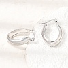 201 Stainless Steel Hoop Earrings for Women SA-CBA4A0D-08P-3
