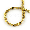 Electroplated Non-magnetic Synthetic Hematite Beads Strands X-G-R259-51G-2