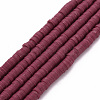 Handmade Polymer Clay Bead Strands CLAY-T002-4mm-70-1