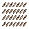 50Pcs 1-Hole Wood Buttons BUTT-UN0001-27A-1