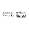 Tibetan Style Alloy Bead Frames X-TIBEB-6761-AS-FF-2