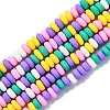 Handmade Polymer Clay Beads Strands CLAY-N008-008L-2