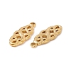 Ion Plating(IP) 201 Stainless Steel Pendants STAS-K242-11G-3