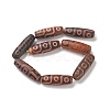 Tibetan Style 9-Eye dZi Beads Strands G-O057-05A-2