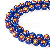 1Strand Round Millefiori Glass Beads Strands LK-TADJ0001-01B-2