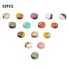 Resin & Walnut Wood Cabochons RESI-S358-70-6