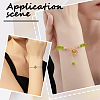 120pcs Natural Chinese Jade/Southern Jade Beads G-PA0001-08A-4