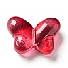 Transparent Baking Paint Glass Beads GLAA-F115-01I-3