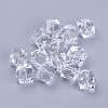 Transparent Acrylic Beads X-TACR-Q259-10mm-V01-1