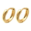 Rack Plating Ring Brass Hoop Earrings for Women EJEW-C125-09G-4