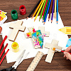 100Pcs Unfinished Wood Cutouts DIY-SP0001-69-3