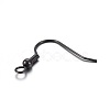 304 Stainless Steel Earring Hooks Ion Plating(IP) STAS-L211-16-B-2