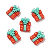 Christmas Opaque Resin Pendants RESI-G043-A04-1