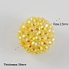 AB Color Chunky Round Resin Rhinestone Bubblegum Ball Beads X-RESI-S256-20mm-SAB10-2