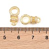 Brass Micro Pave Cubic Zirconia Connector Charms CU-CBAB99C-05G-2