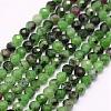 Natural Ruby in Zoisite Beads Strands G-F509-36-3mm-1