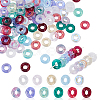 110Pcs 11 Colors Lampwork European Beads LAMP-GA0001-19-1