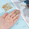 50Pcs 316 Stainless Steel Earring Hooks STAS-UN0058-85-4