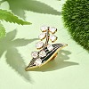 Rose Enamel Pins JEWB-P045-02C-G-2