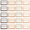20Pcs 4 Colors Alloy Belt Buckles FIND-CL0001-36B-1