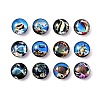 Brass Jewelry Snap Buttons BUTT-WH0028-01B-1