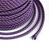 11M Polyester Braided Cord with Cotton Core & Metallic Thread OCOR-Z006-01-02-3