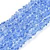 Transparent Glass Beads Strands GLAA-N018-3mm-18-1