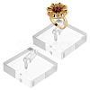 Acrylic Single Ring Display Stands RDIS-WH0007-13A-1