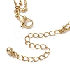 304 Stainless Steel Ring Bracelets BJEW-JB11486-01-5