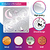 Stainless Steel Cutting Dies Stencils DIY-WH0279-134-3