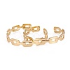 Long-Lasting Plated Brass Cuff Bangles BJEW-E370-08G-1