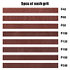 40Pcs 8 Style Flat Sandpaper TOOL-FH0001-61-3