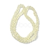 Electroplate Glass Beads Strands EGLA-Q127-A02-01H-2