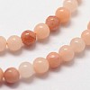 Natural Pink Aventurine Beads Strands X-G-N0185-04-2mm-3