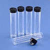 Clear Plastic Tube With A Black Lid C045Y-1