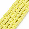 Handmade Polymer Clay Beads Strands CLAY-N008-008-43-2
