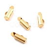 304 Stainless Steel Slide On End Clasp Tubes X-STAS-C044-07B-G-2