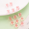 Transparent Acrylic Beads TACR-S154-12A-52-6