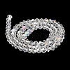 Transparent Electroplate Glass Beads Strands EGLA-A039-T3mm-B13-2
