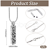 DIY Stainless Steel Pendant Necklaces Making Kits DIY-CN0003-75P-2