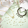 40Pcs 2 Colors Brass Tube Bails KK-AR0003-89-4