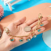 Brass Figaro Chains Bag Strap AJEW-TAC00039-7