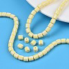 Handmade Polymer Clay Bead Strands CLAY-T020-12I-7