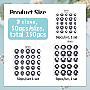 3 Sets 3 Styles Resin Self-adhesive Stickers DIY-FH0009-65-2