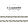 Tarnish Resistant 304 Stainless Steel Curb Chains CHS-R008-09-6