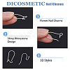 DICOSMETIC 16Pcs 2 Styles 925 Sterling Silver Hoop Earrings & Earring Hooks STER-DC0001-11-4