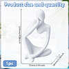 Resin Abstract Thinker Display Decorations AJEW-WH0270-624A-2