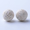 Unwaxed Natural Lava Rock Beads G-F325-16mm-11-1