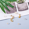 64Pcs 8 Style Silicone Ear Nuts SIL-KS0001-01-6
