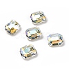 Light AB Style Glass Rhinestone Cabochons RGLA-J018-B-001LA-2